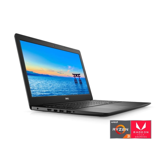 Dell Inspiron 17 3785 Laptop, 17.3", AMD Ryzen 3 2300U Mobile Processor with Radeon Vega 6 Graphics, 8GB, 1TB HDD, Windows 10 Home, i3785-A452BLK