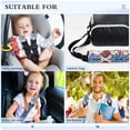 thumbnail image 5 of ALAZA Bohomia Ethnic Leaves Car Seat Belt Adjuster Neck Covers Shoulder Cushions Pads S, 5 of 8