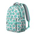 thumbnail image 2 of Green Hedgehog Backpack for School,Cute School Bag,Schoolbag with Adjustable Shoulder Straps & Padded Back,15.3"x11"x7.1".﻿, 2 of 6