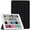 03. Black, variant on iPad 7.9 Inch Mini 5th Gen [ Mini 5 2019 ] A2133 A2124 A2126 MUQY2LL/A MUQW2LL/A MUQX2LL/A MUU62LL/A MUU32LL/A Lightweight Smart Adjustable Stand Feature Printed Sleek Design Flip Case - Blossom