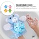 thumbnail image 5 of 4 unids dibujos animados niños baño guante creativo adorable ducha limpieza casa cuerpo limpiador, 5 of 5