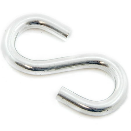 

Red Hound Auto 1 S Shaped Hook 2 1/8 inches Long x 1 inches Wide x 1/4 inch Thick Heavy Duty 120 Lbs