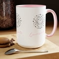 thumbnail image 4 of Large 15oz Coffee Mug Teacup Cancer Crab Zodiac July Birthday Horoscopes, 4 of 5