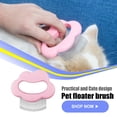 thumbnail image 3 of Greeniant Suministros para mascotas Gato Peine En forma de concha Mango adorable Accesorios de aseo Suministros de limpieza Herramientas de Type3 NO3, 3 of 6