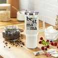 thumbnail image 2 of Gifts for Mom Best Mama 40 oz Tumbler with Handle Coffee Mug Drinking Cup Mothers Day Birthday Christmas Gifts from Daughter Son, 2 of 6
