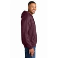 thumbnail image 5 of Soft Pullover Hooded Sweatshirt Pullover Hoodie (Maroon-Medium), 5 of 5