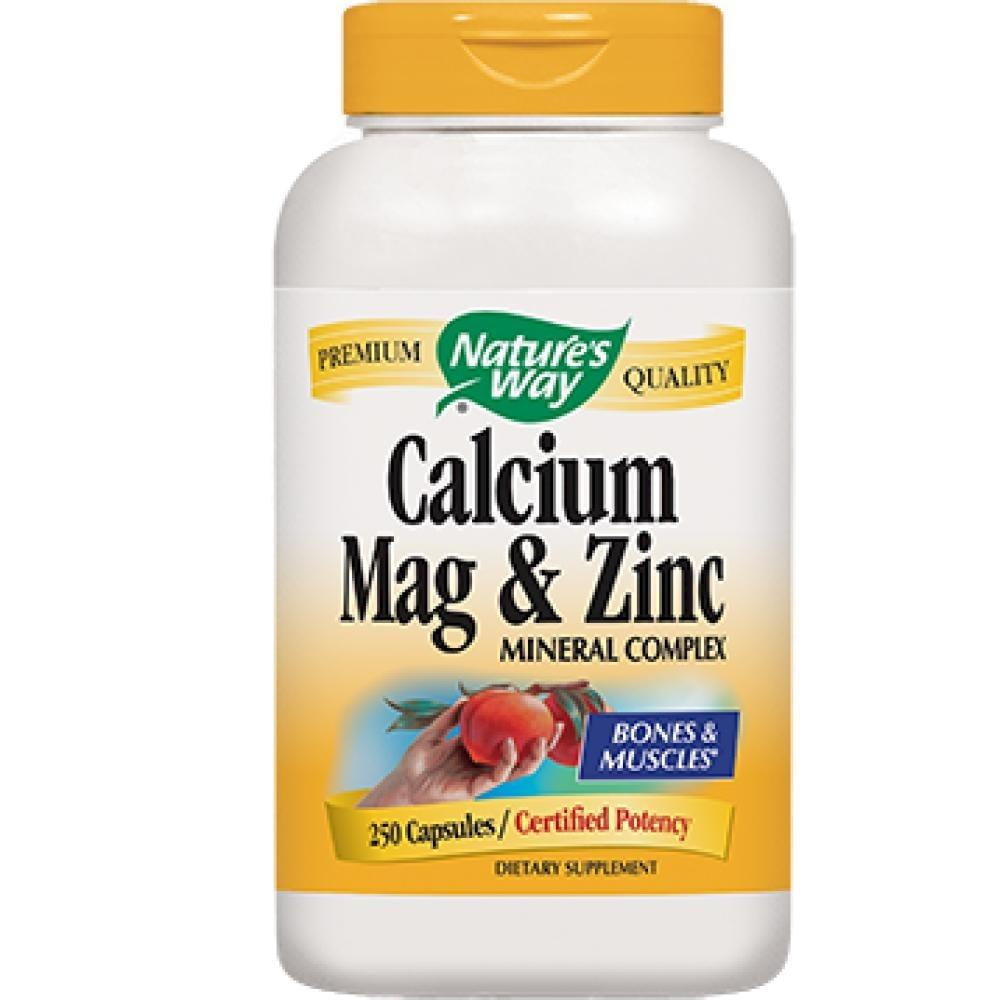 Nature's Way Calcium, Magnesium & Zinc 250 caps 41411 Walmart Canada