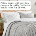 thumbnail image 6 of Winter Brush Print Ultra-Soft & Supreme Quality Reversible Comforter Set, 6 of 9
