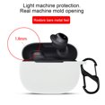 thumbnail image 5 of Audífonos Soporte de caja de carga de silicona Funda suave para para Redmi Buds 3 Lite (Blanco), 5 of 5