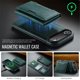 thumbnail image 4 of Case For IPhone Air Funda Protectora RFID de 6,5" con Ranuras para 7 Tarjetas Magsafe, Soporte 2 en 1, Funda Protectora de Cuero Desmontable a Prueba de Golpes, Verde, For IPhone Air, 4 of 7