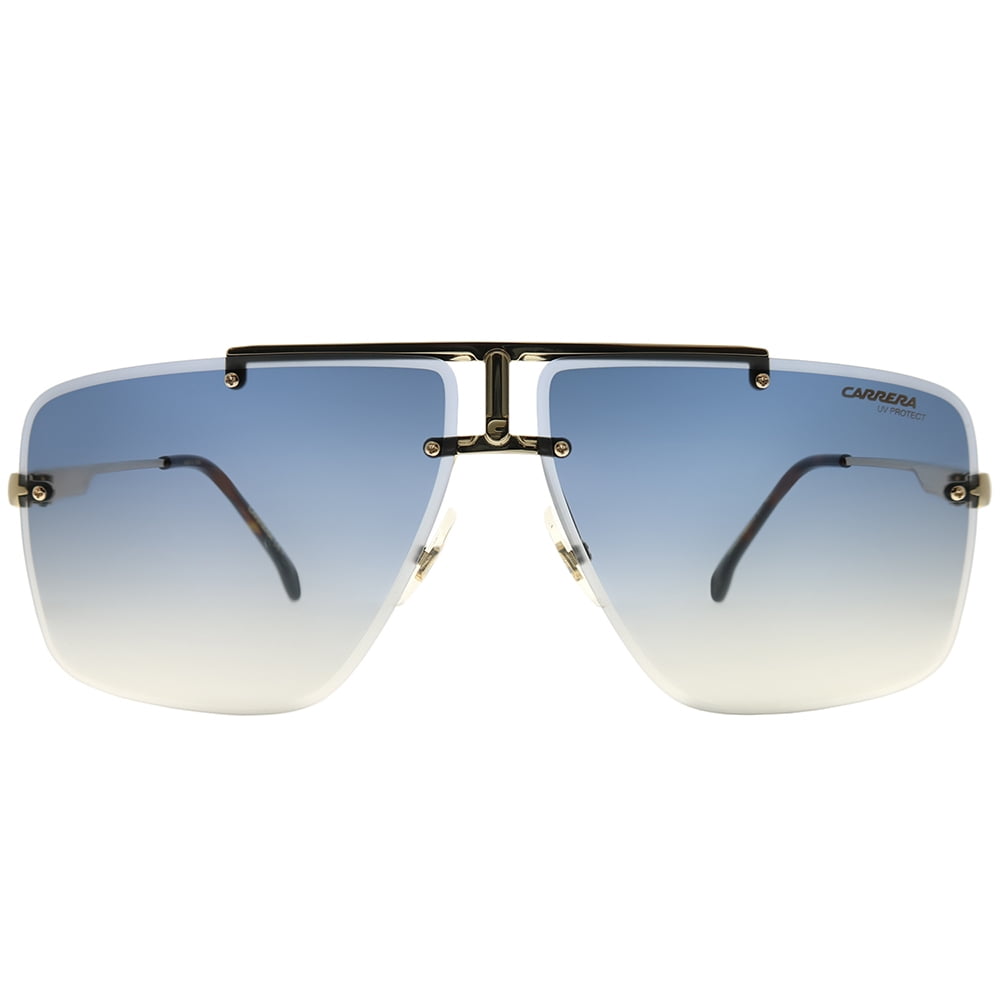 Carrera Navigator Carrera 1016/S Plastic Unisex Aviator Sunglasses Gold 64mm Adult