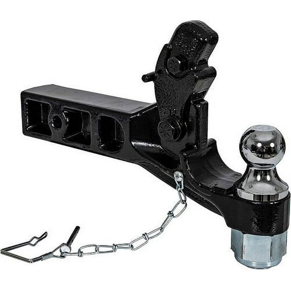 Buyers Products 10 Ton Combination Hitch - 2-1/2 Inch Receiver, 2 Inch Ball