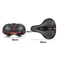 thumbnail image 3 of LJNYFDC Soft And Elastic Bicycle Seat Comfortable Bike Seat Memory Foam Cushion Shock Absorption Reflective Strip Wide Bicycle Saddle Replacement for Enhanced Riding, 3 of 6