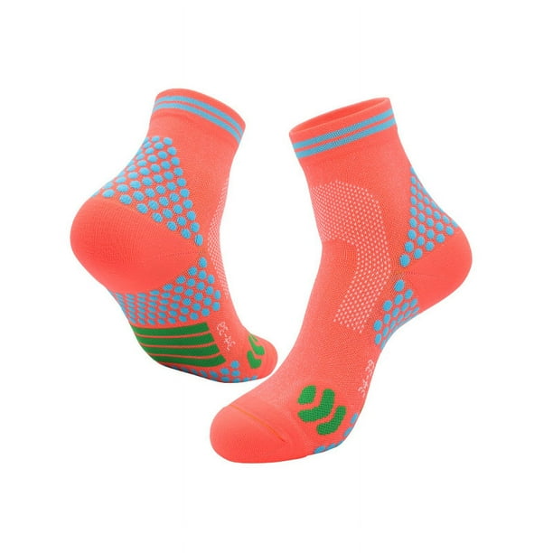 Calcetines de compresión de tubo corto para hombre, calcetines de presión que absorben el sudor, calcetines deportivos de toalla para bádminton, calcetines para correr, calcetines profesionales para