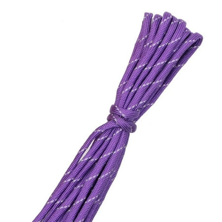 

LBNGJZ High Visibility 10M Reflective Paracord 550 Cord - Strong 7 Strand 4mm Tent Rope for Camping and Survival - Essential Accesories Including Warning Parachute Line Hiking Canopy Lan