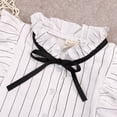 thumbnail image 5 of JUNWELL 2PCS Set Girls Dress Kids Baby Toddler Tops+Skirt T-shirt Outfits Set Clothes Black 3-4 Years, 5 of 8