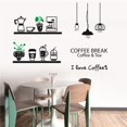 thumbnail image 4 of czcpp-Cafe Logo Wall Decal – Removable Vinyl Coffee Cup and Quote Sticker – Perfect for Kitchen, Restaurant, Break Room, or Tea Bar Window Glass Decoration AFN27 (Black), 4 of 4