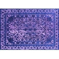 thumbnail image 1 of Ahgly Company Indoor Rectangle Oriental Purple Industrial Area Rugs, 3' x 5', 1 of 4