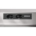 thumbnail image 2 of broan 423004 ada capable under-cabinet range hood, 190 cfm 30-inch, stainless steel, 2 of 5