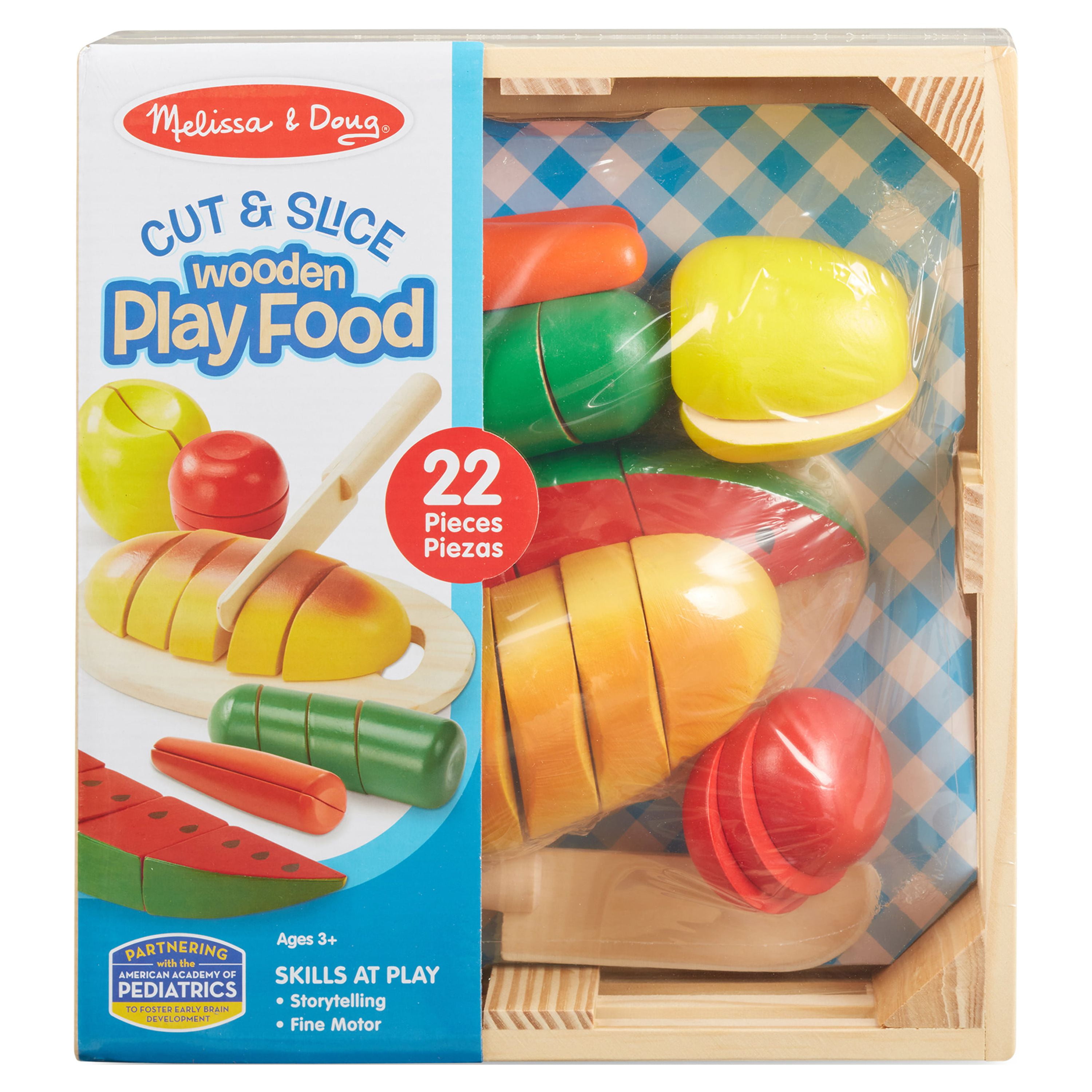 Melissa & Doug Cutting Food - Play Food Set : Target