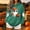 Green women holiday sweatshirt a1, variant on SSZMDLB Women Fall Holiday Hooded Graphic Casual Pullover Tops Long Sleeve Crew Neck Sweatshirt Tee Loose Fit Streetwear Y2K Aesthetic Cozy Outdoor Party, Black S