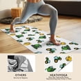 thumbnail image 4 of Cartoon Tractors Green White Pattern Hot Yoga Mat Towel Non Slip for Hot Yoga - Quick-Drying Yoga Mat Cover with 4 Corner Pockets with Travel Bag - Hot Yoga Towel Non Slip 70"x26", 4 of 6