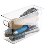 iDesign Clear BPA-Free Plastic Pantry and Kitchen Storage Organizer Bin - 10” x 4” x 6” - 71630M4