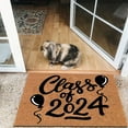 2024 Graduation Season Velvet Floor Mats Funny Graduation Season Door Mat For Graduation Party