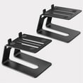 thumbnail image 4 of Desktop Speaker Stands, 1 Pair, Studio Monitor Riser with Vibration Dampening Pad and 5 Tilt Design Improve, 4 of 5