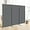 Grey, variant on 3 Panel Room Divider, 6 Ft Tall Folding Privacy Screen Freestanding Room Partition Wall Dividers, 102''W x 20''D x 71''H, Grey