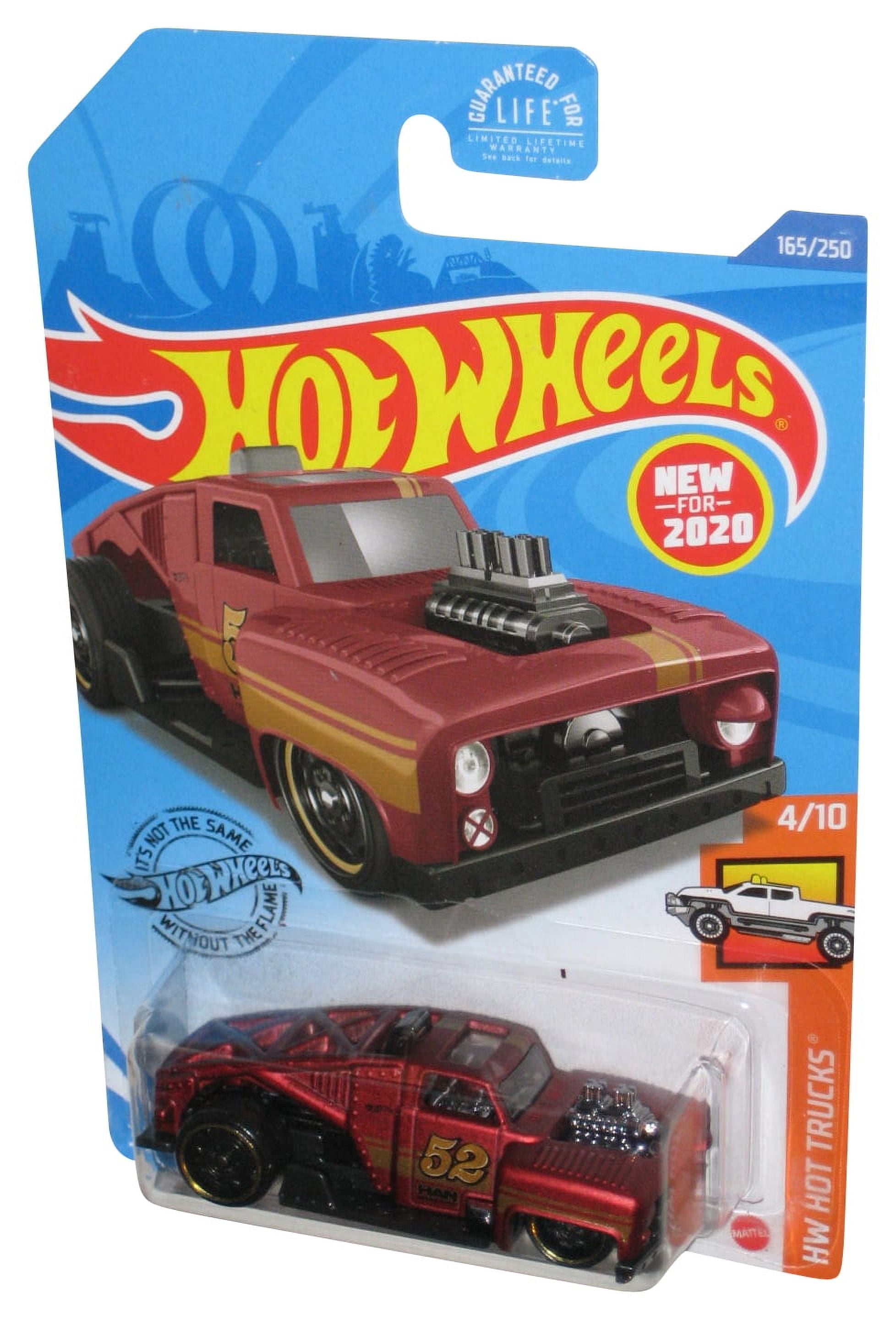 Hot Wheels HW Workshop (2013) Yellow Flames '71 Dodge Demon Car