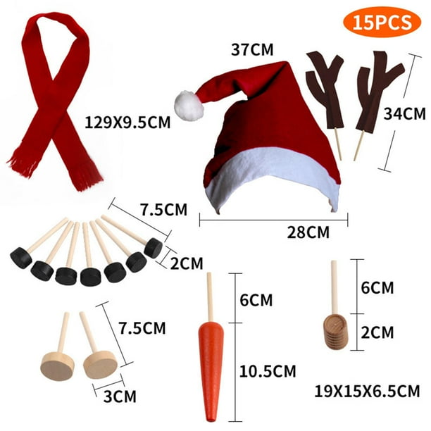 de decoración de , de muñecos de nieve, juguetes de invierno al para , accesorios de - B B CUTICAT traje de muñeco de nieve