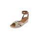 thumbnail image 1 of COMBO 2X1 SANDALIA DE PLATAFORMA COLOR NEGRO Y BEIGE Mundo Terra 025064, 1 of 2