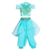 Disney Jasmine Costume for Kids - Aladdin Blue Size 13