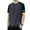 Dark Gray, variant on Men's T-Shirts Summer Henley Shirts Short Sleeve Shirt for Men Casual Basic Tee