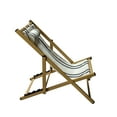 thumbnail image 5 of Mainstays Resort Sling Fabric Chair, Beige & Blue Stripe, 5 of 9