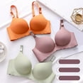 thumbnail image 4 of Double Support Wireless Bra, Lace Bra with Stay-in-Place Straps, Full-Coverage Wirefree Bra, Tagless for Everyday Wear, 4 of 4