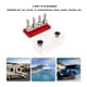 thumbnail image 4 of 4 Post Power Distribution Block 3/8inch M10 Studs Battery Bus Bar with Cover DC12V to 48V 300A for Cars Boats RVs Red, 4 of 5