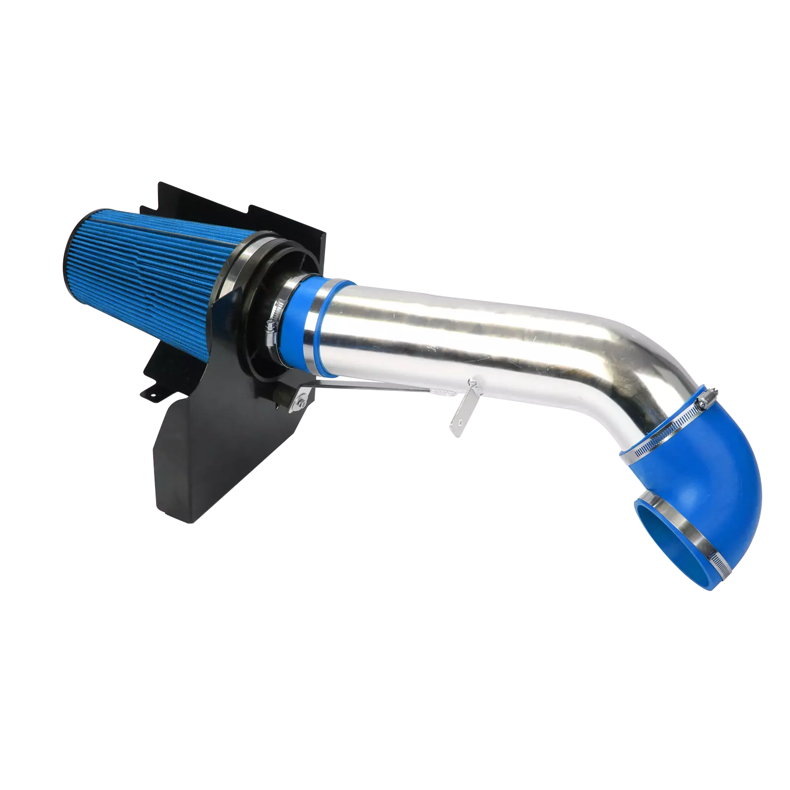 4" Cold Air Intake System+Heat Shield for 99-06 GMC/Chevy V8 4.8L/5.3L/6.0L Blue