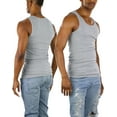 thumbnail image 4 of ToBeInStyle Men's A-Shirt Tank Top Muscle Shirt - Gray - 5X-Large, 4 of 7
