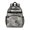 Gray Gold Hexagon, variant on White Gold Geometric Marble Backpack for School,Cute School Bag,Schoolbag with Adjustable Shoulder Straps & Padded Back,15.25"x11.5"x5.25"