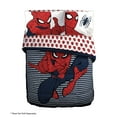 thumbnail image 2 of Spiderman Stripes Twin/Full Comforter, 2 of 2
