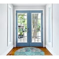 thumbnail image 3 of Aztec Tribal Mint Indoor Floor Mat by Kavka Designs, 3 of 3