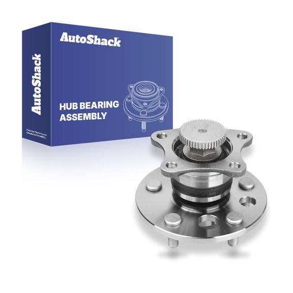 AutoShack Rear Wheel Hub Bearing Assembly - Driver or Passenger Side for Toyota & Lexus, Camry 1987-2001 Avalon 1995-2004 RX300 1999-2003, FWD L4 2.0L 2.2L V6 2.5L 3.0L - 5-Lug, With ABS