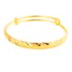 thumbnail image 1 of pulsera de cobre dorado aluvial para mujer, joyería de moda para fiestas y bodas, para niñas y mujeres., 1 of 5