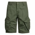 thumbnail image 5 of Gubotare Men's Cargo Shorts Summer Outdoor Multi Pocket Casual Work Short (Green,34), 5 of 7