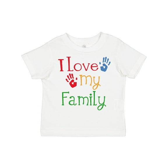 Inktastic I Love My Family Boys or Girls Toddler T-Shirt