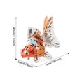thumbnail image 2 of TIELUTT Jouets Poissons Jouets Animaux de l'Océan Poissons Rouges Décorations pour Aquarium Jouets pour Enfants Jouets pour Tout-Petits Jouets Jouets pour Adultes Mini Jouets Poisson Poisson Poisson Pourri 30 cm, 2 of 7