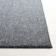 thumbnail image 3 of SAFAVIEH River Randa Solid Polyester Area Rug, Charcoal, 6'7" x 6'7" Square, 3 of 8