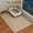 yellow, variant on Cat Litter Mat 2-Layer Design Premium Sand Trapping Technology Waterproof Base Non-Slip Pet Floor Protector for Indoor Kittens